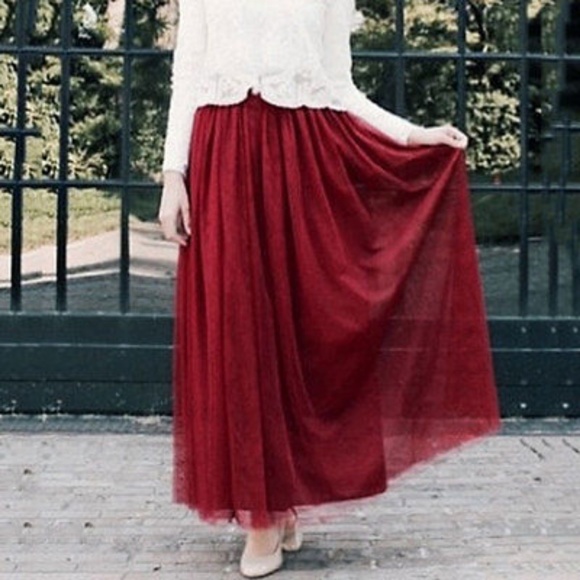 Alexia Admor Dresses & Skirts - 🐰Alexia Admor Tulle Maxi Skirt